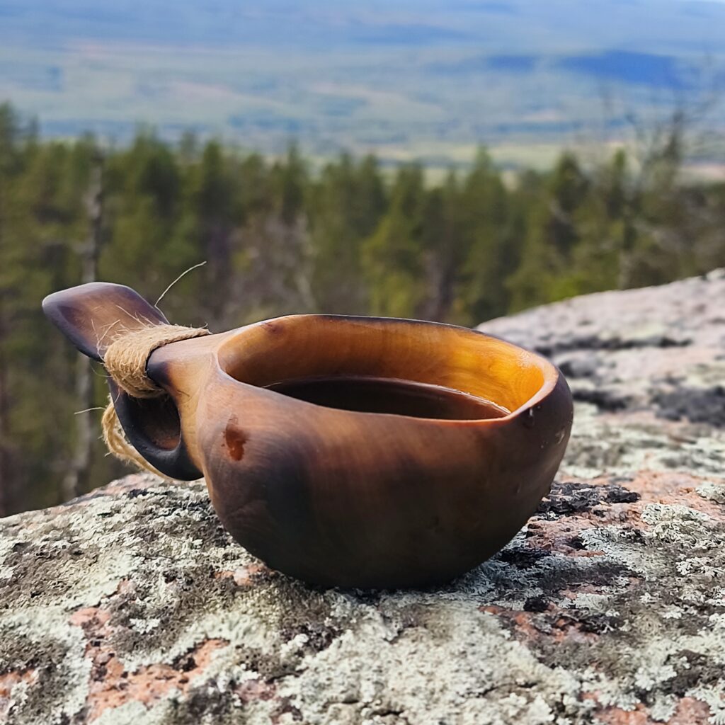 kuksa cup hand carved in birch wood, img 20260129 105442