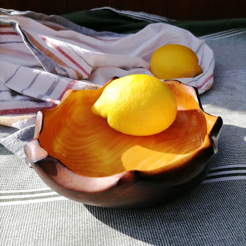 wooden bowl handmade centerpiece in birch 12.05.2025 5
