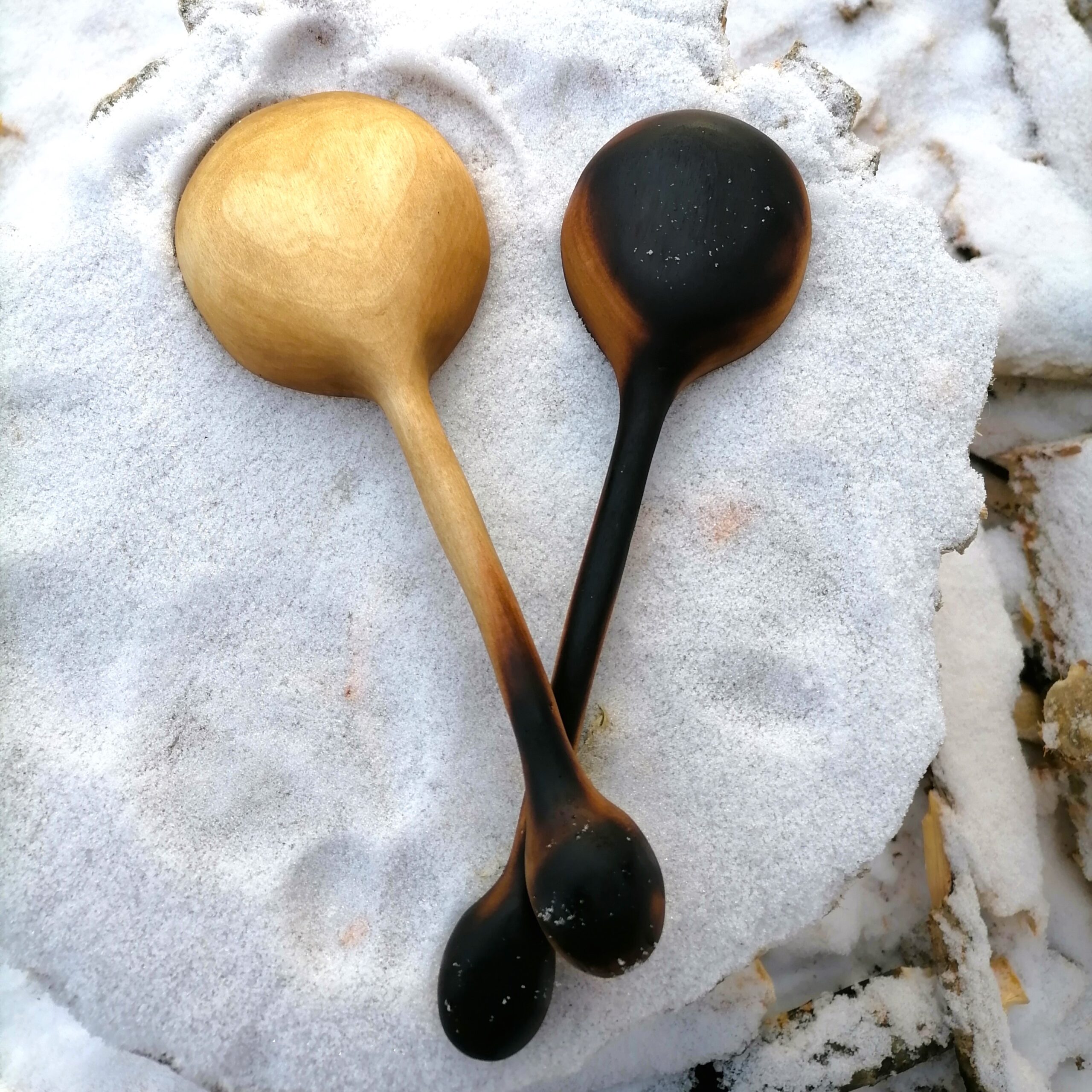 salad servers wooden spoon set träsked serving spoon