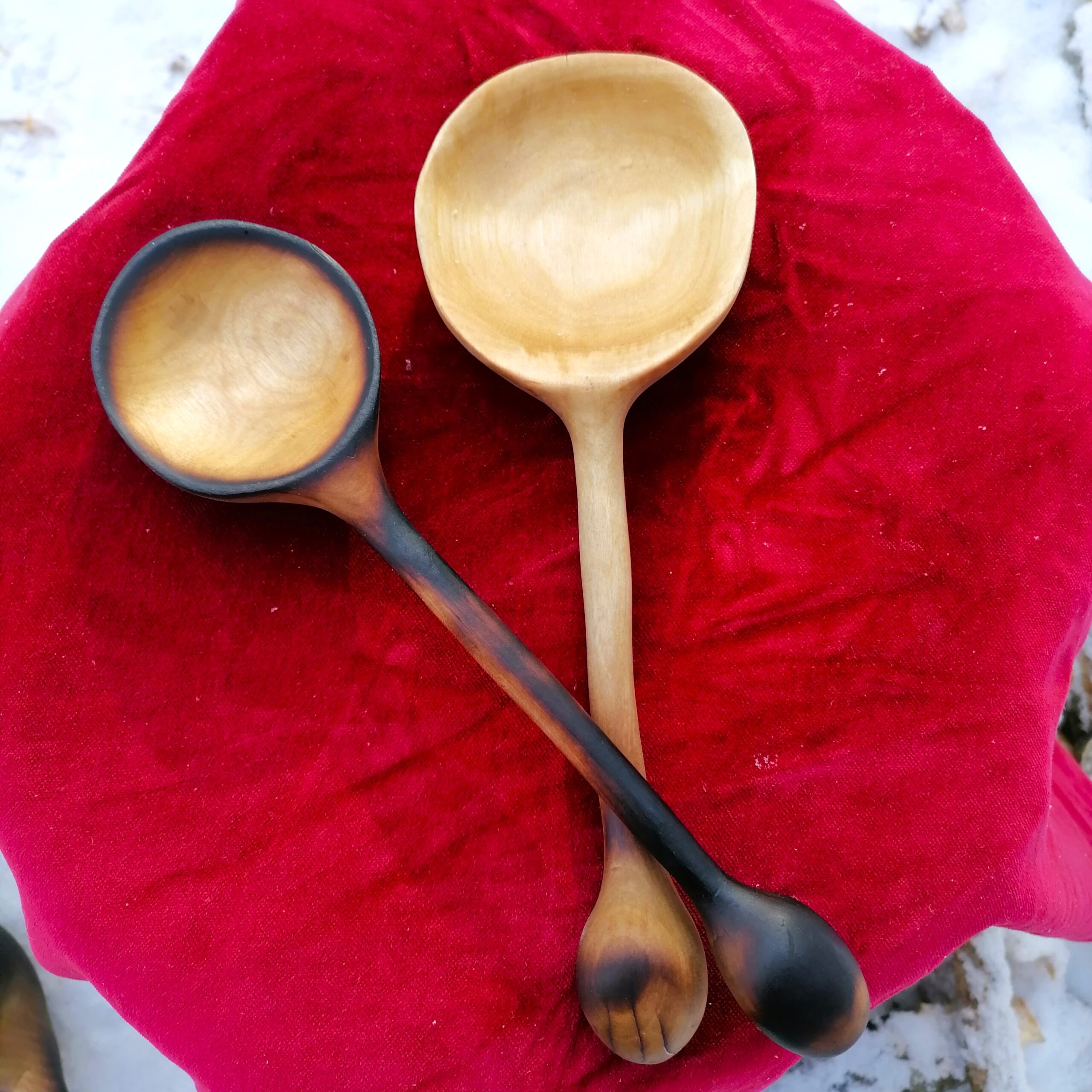 salad servers wooden spoon set träsked serving spoon