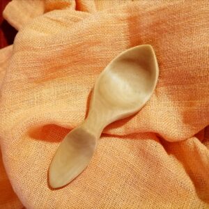 small wooden spoon handmade bushcraft kuksa spoon sked