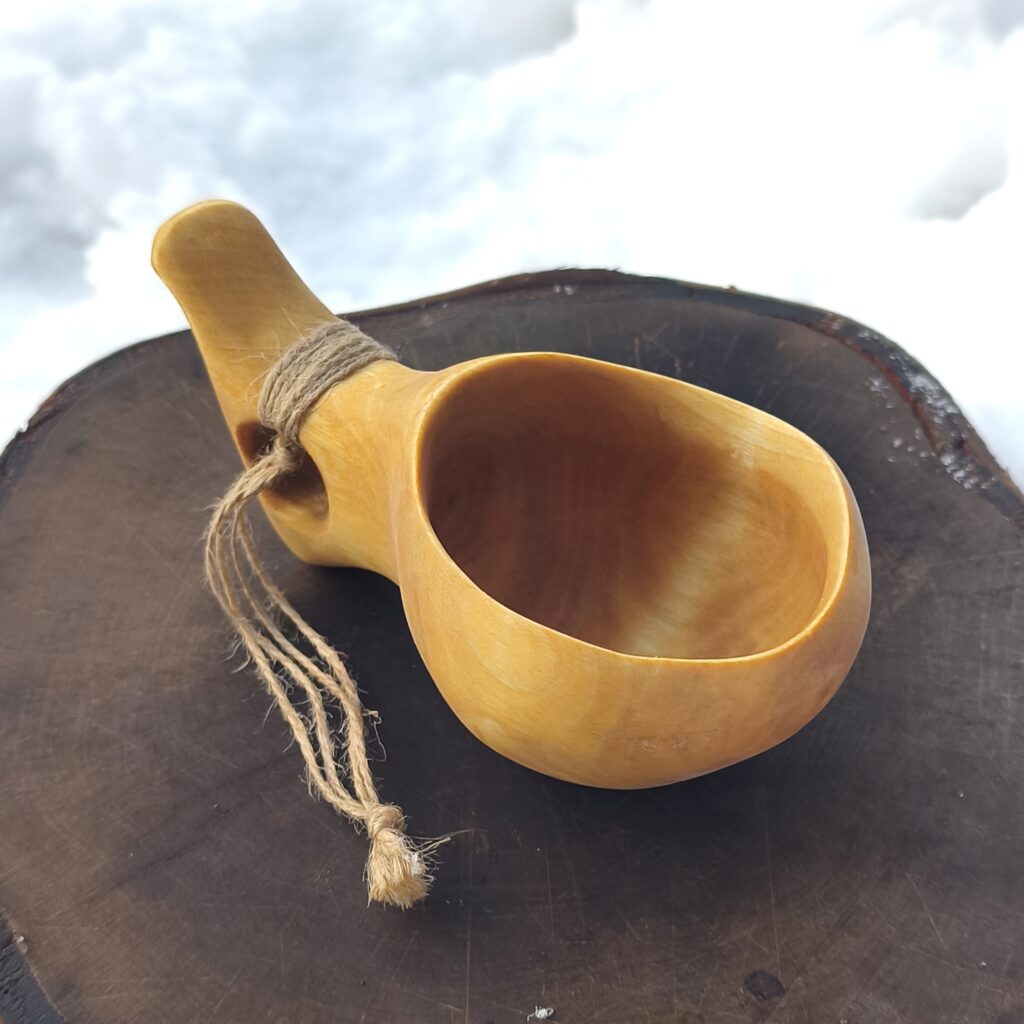 kuksa cup hand carved in birchwood img 20260123 120738