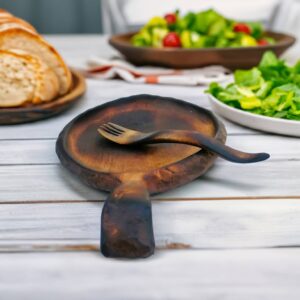 wooden plate hand carved in birchwood , bilder 15.04.2025 3