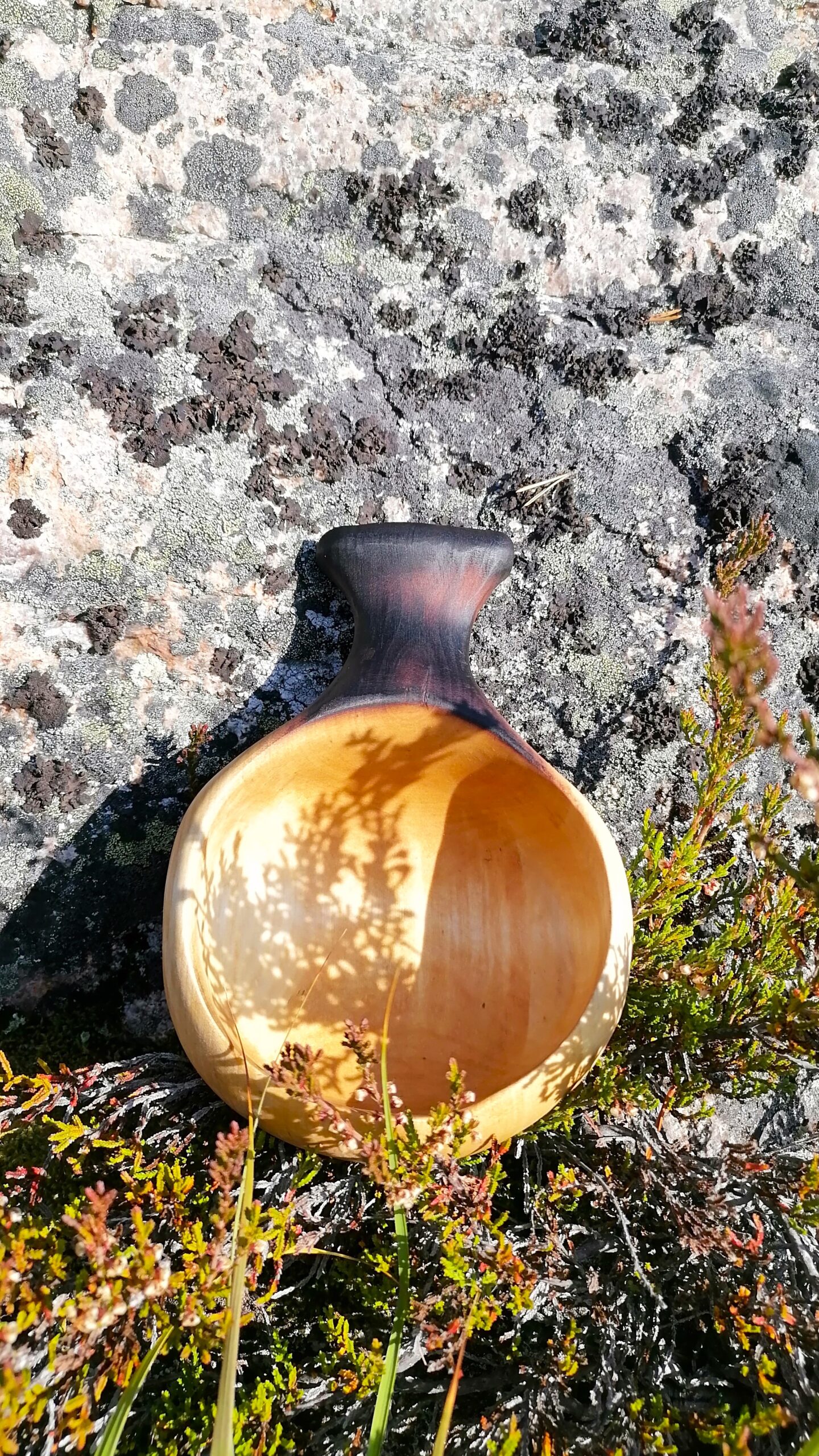 large kuksa kåsa wooden coffee mug bushcraft bowl