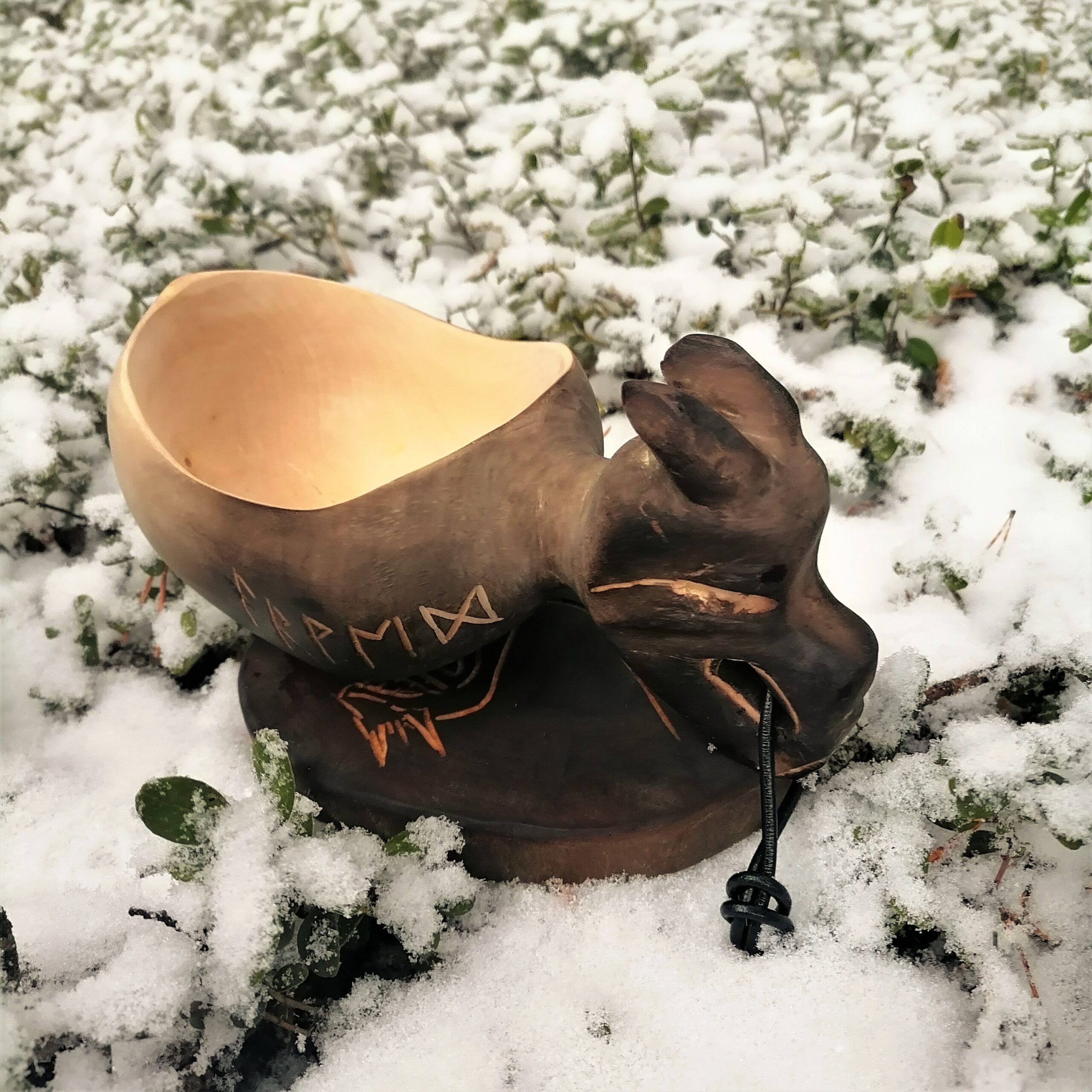 kuksa viking mug wooden coffee mug kåsa bushcraft cup