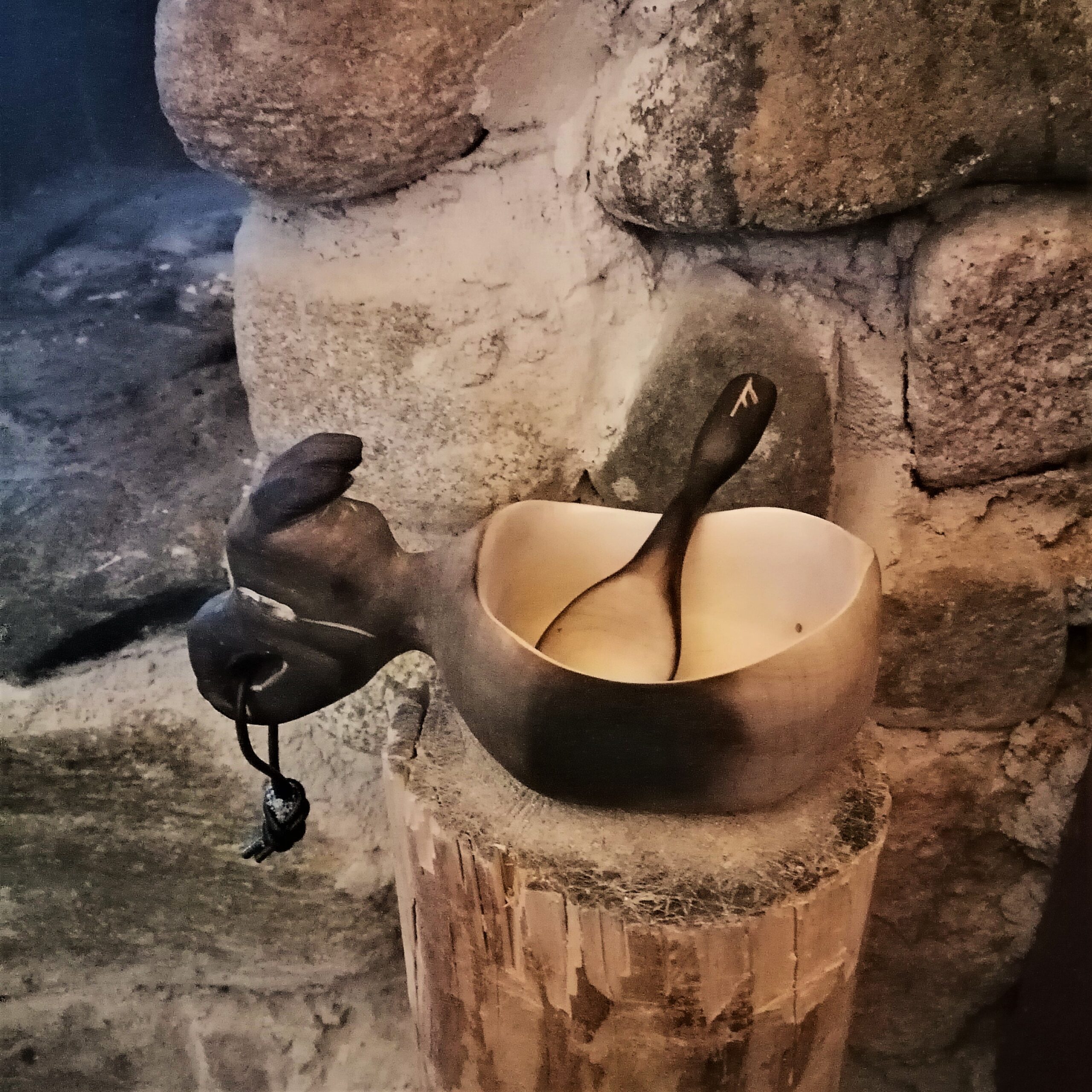 kuksa viking mug wooden coffee mug kåsa bushcraft cup