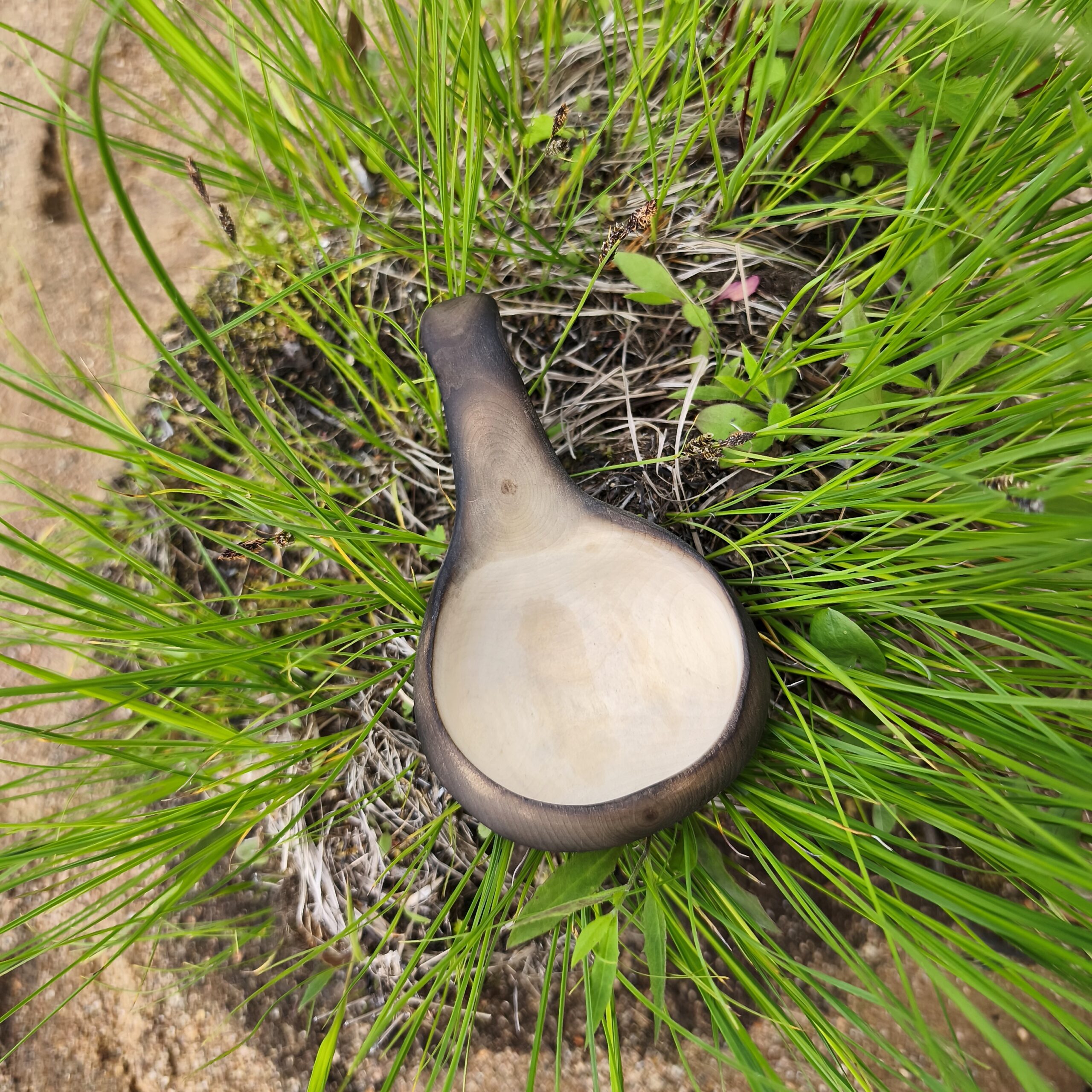 kuksa cup hand carved in birch by witaberget in sweden