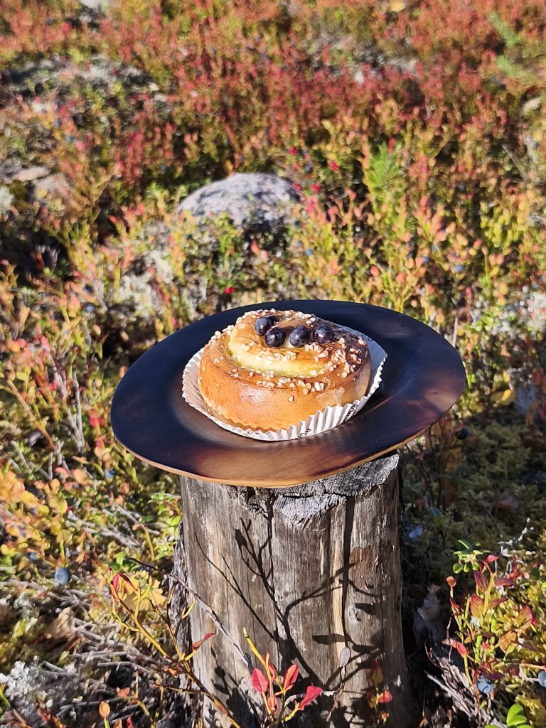 wooden plate in birch