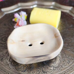 Soap Dish & Wooden Soap Holder