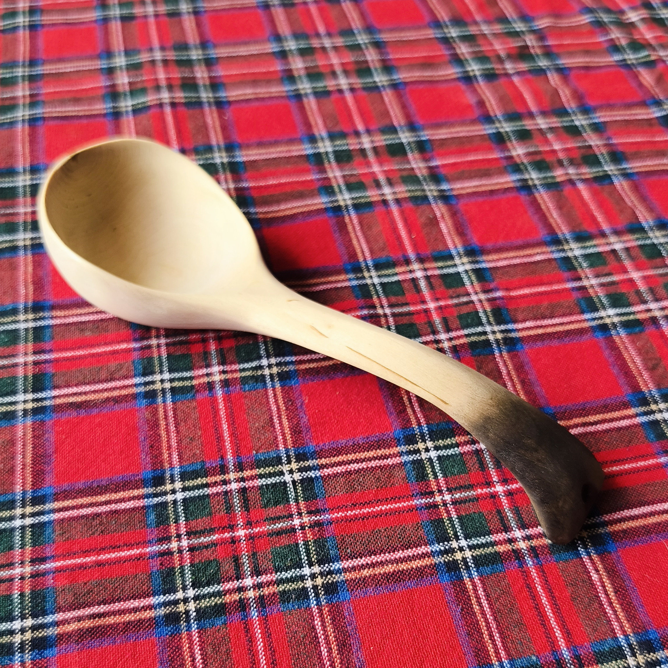 wooden scoop serving spoon kitchen utensil träsked