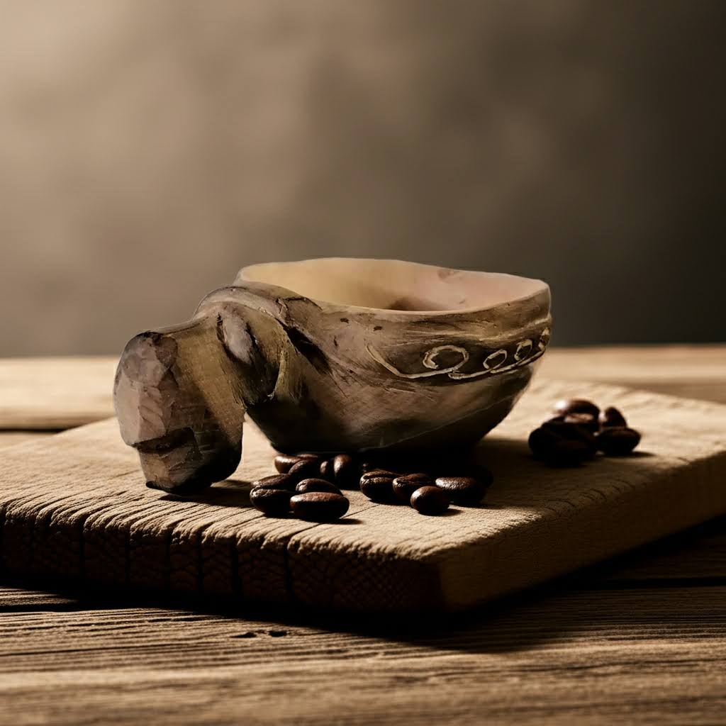 kuksa cup camping mug viking wooden coffee cup kåsa