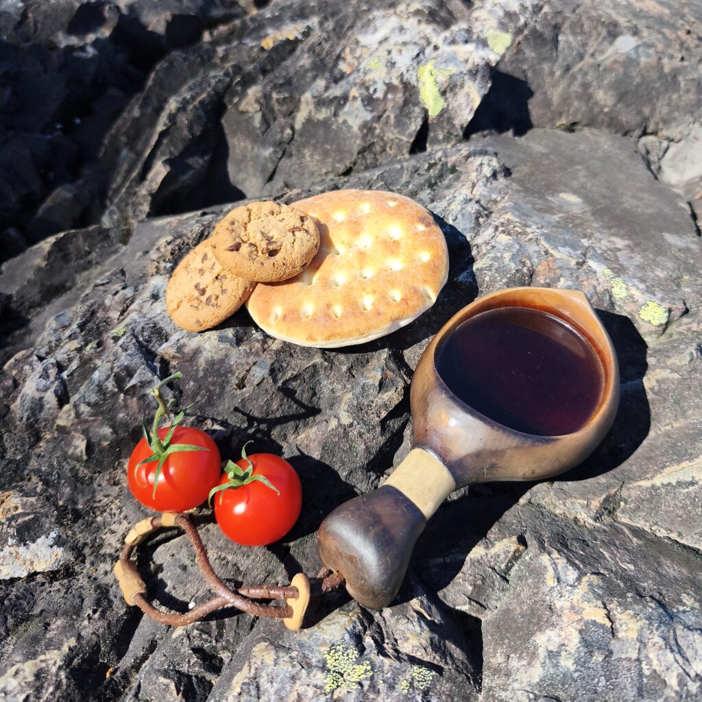 kuksa - wooden coffee mug handmade in birch