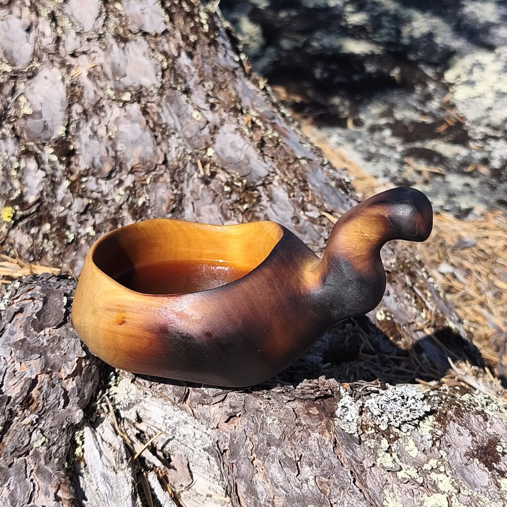 kuksa cup camping mug & bushcraft gear handmade kåsa