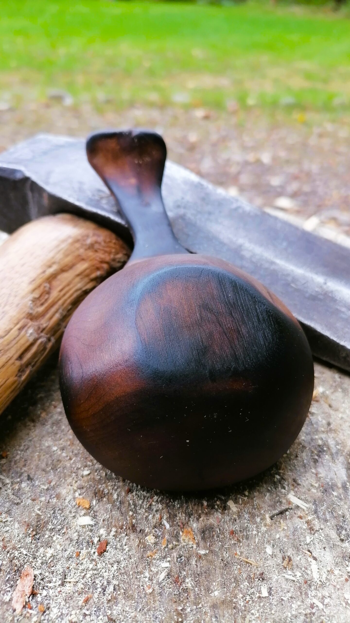 small kuksa wooden coffee mug camping mug birch kåsa