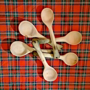 wooden scoop serving spoon kitchen utensil träsked