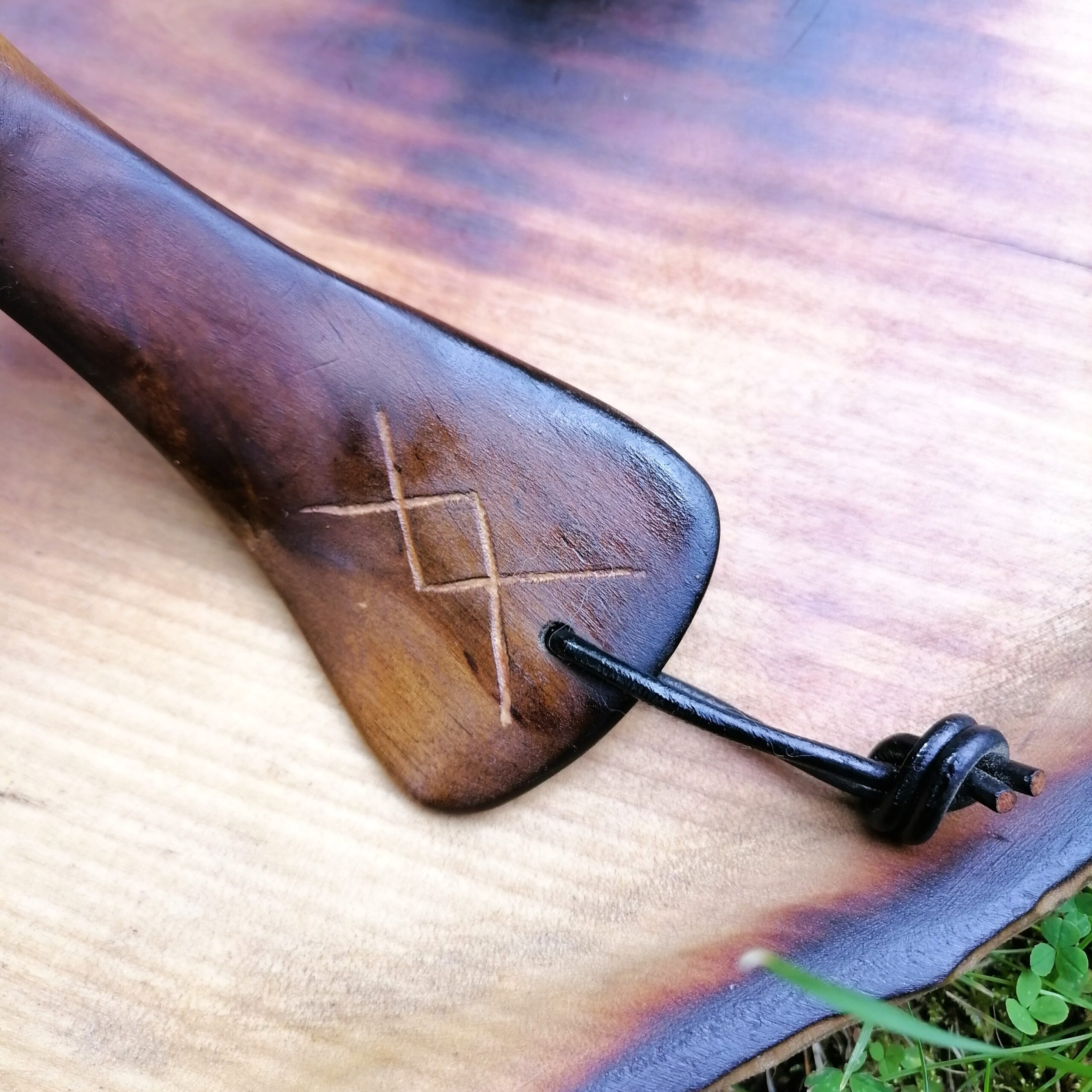 wooden spatula handmade in birch by witaberget in sweden