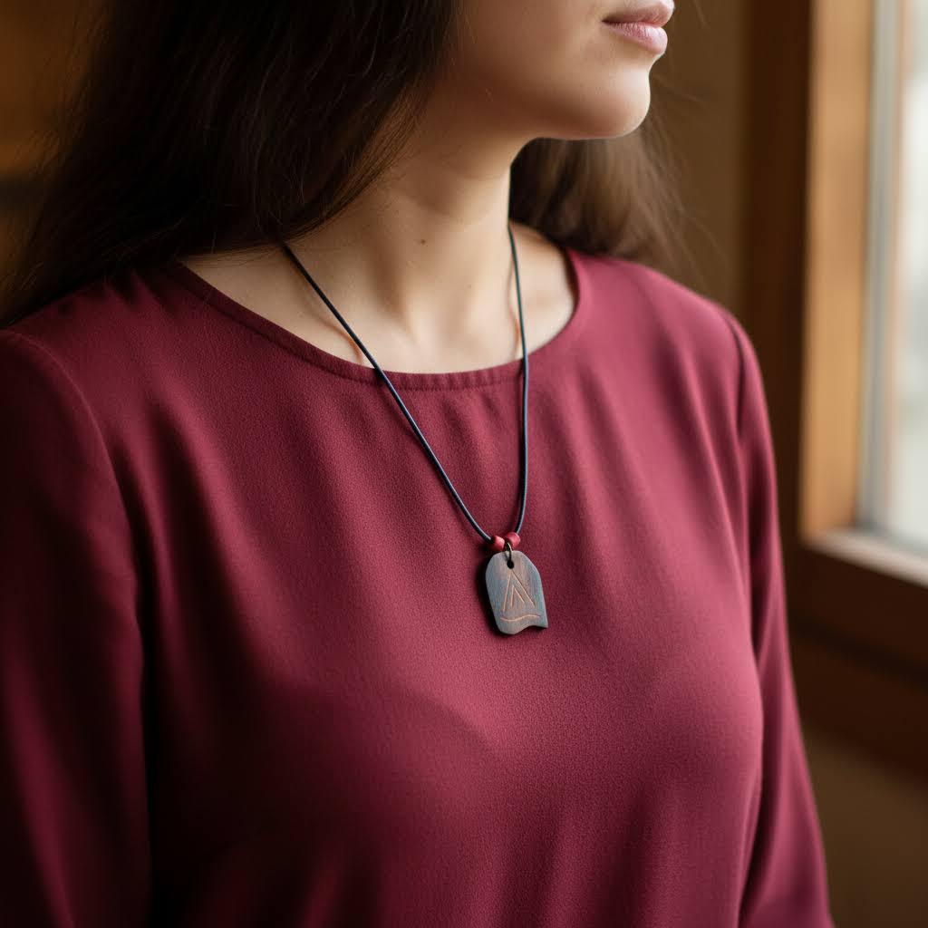 wooden necklace for women