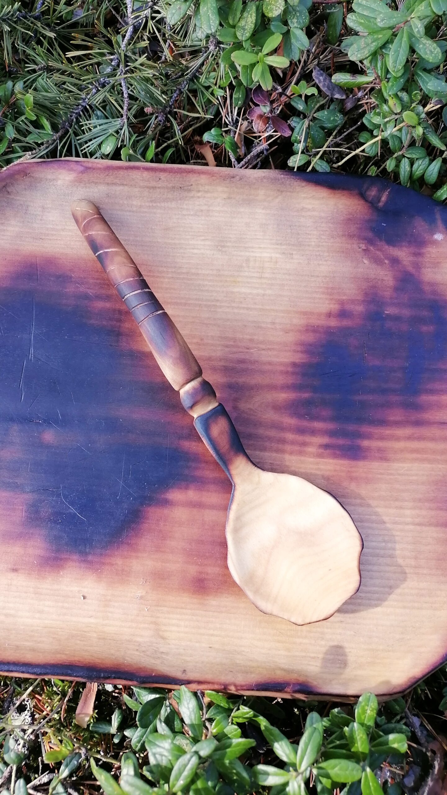 Wooden Spoon | Serving Spoon | Salad Server | ECO Friendly Birch Kitchen Utensil | Handmade - Bild 10