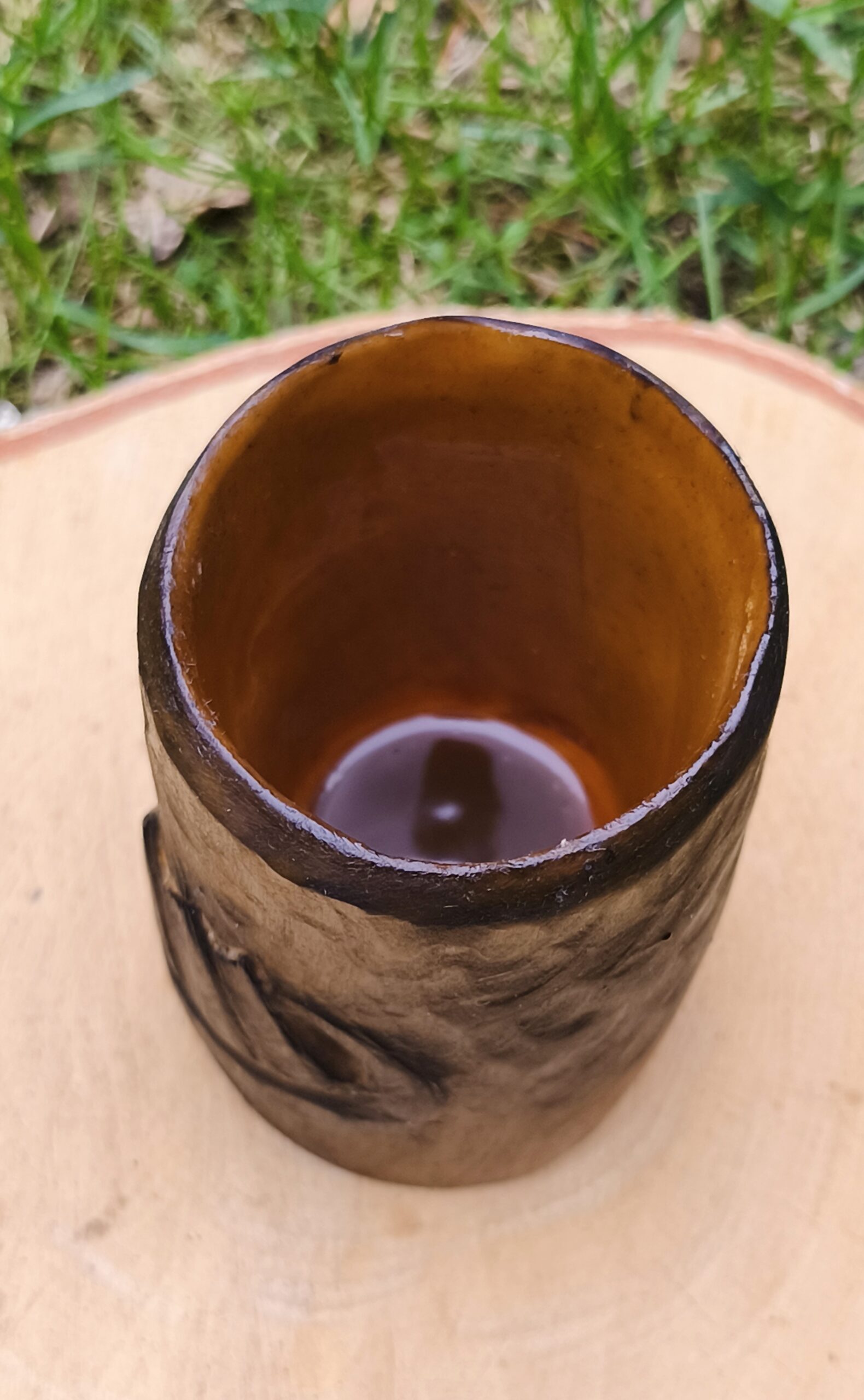 wooden mug - beer stein handmade in birch wood