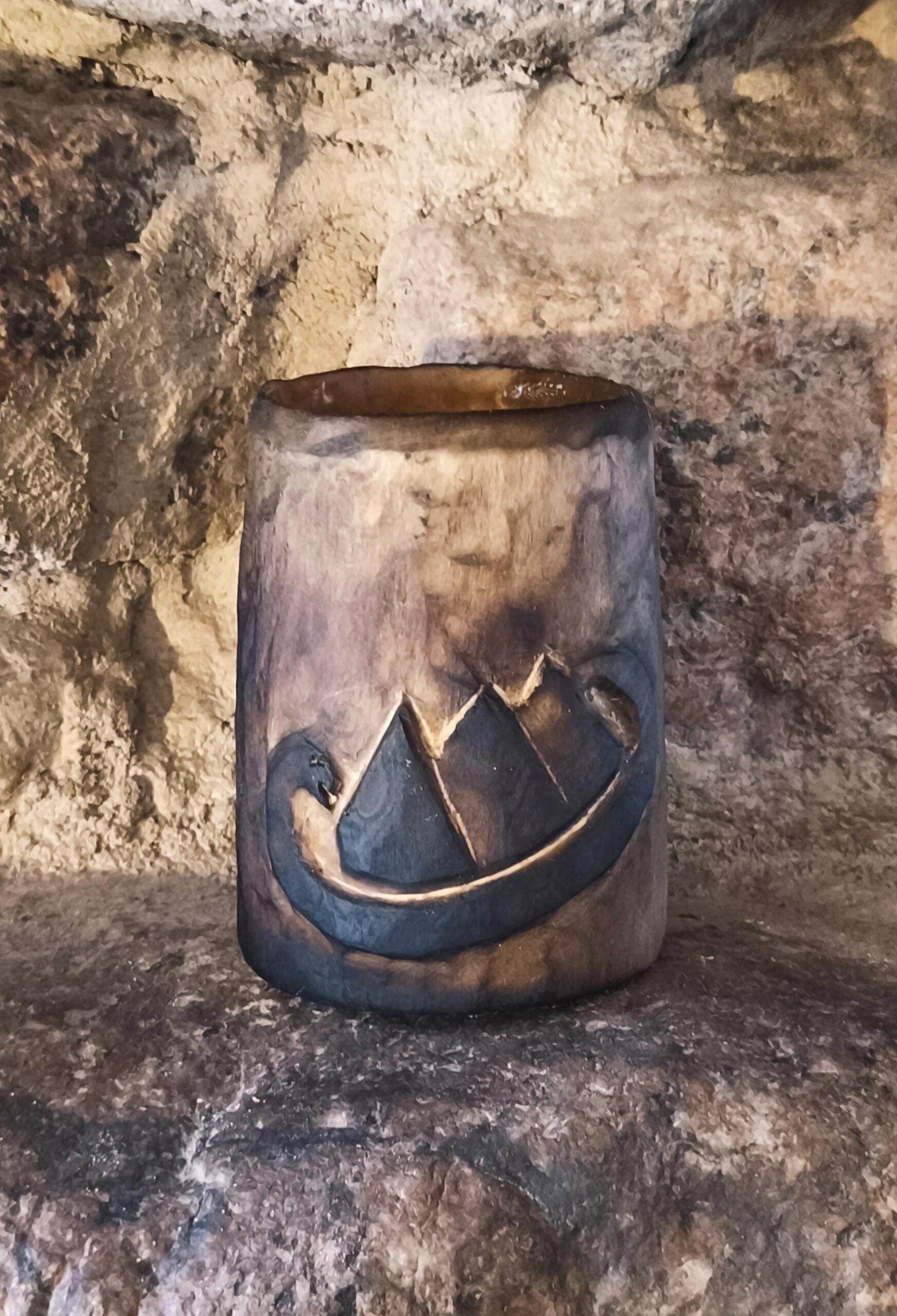 wooden mug - beer stein handmade in birch wood